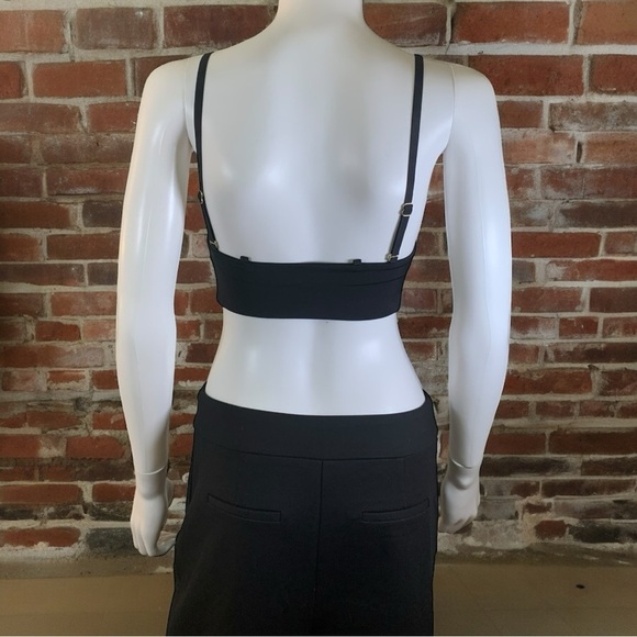 NWOT We Are Hah Black Cami Bralette Black Size Small - Picture 3 of 5